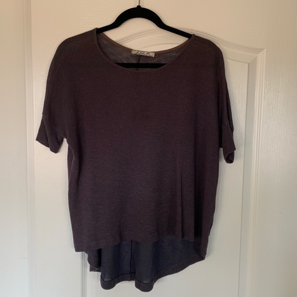 Chloe K Tops - Brown Knit Sweater Shirt Chloe K Tops - Brown Knit Sweater Shirt
